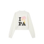 팜엔젤스 야자수 그래픽 스웨트셔츠 PWBA016S26FLE003