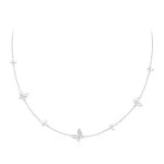 젬컴 DIAME 로맨틱가든 허니빠삐용 다이아몬드 목걸이 FGDN1369WLAB