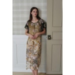 솔브 솔브 여성 가운 원피스 잠옷 SWGN7178GRCSG