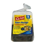 글래드 GLAD 글래드 밀폐용기 1 1L 50PCS 용기 25개 뚜껑 25개 50개