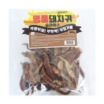 명품 돼지귀 슬라이스 500g