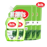 성진켐 아키스 베이킹소다 리프레쉬 솔잎향 주방세제 용기 780ml 2개 + 리필 1200ml 3개