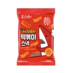 죠스떡볶이 매콤 달콤한 떡볶이스낵 195g