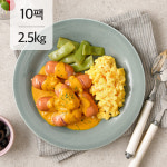 시아스쿡 마이키토 도시락 커리 부어스트 매콤 마크니 250g