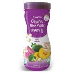 깊은숲속행복한식품 팜투패밀리 오가닉 라이스퍼프 레인보우 볼 베지 50g