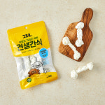 그르르 견생간식 우유 치실껌 M 45g