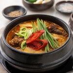 감동 얼큰 순대국밥 1인분 280g
