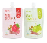 예술자연농식품 키짱몸짱 홍삼딸기주스 80ml + 홍삼사과주스 80ml