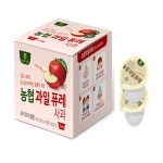 남원원예농협 농협식품 과일퓨레 사과 100g x 2개입