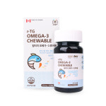 디어패밀리 알티지 오메가3 츄어블 350mg x 60캡슐