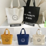 위드미 위드미 스마일 캔버스 미니 에코백 2 1 S