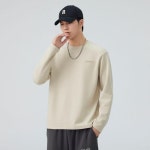 보니따스 남성 가을 캐주얼 티 솔리드 맨투맨 라운드넥 셔츠 ADOR3