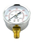 2 공기압 게이지 하측 마운트 1 8 NPT 다이얼 - 0 60 PSI 2 Dail si 1 1 8 NPT Lower Mount 0-60P