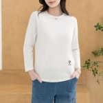 디얼마미 퍼비아 도그 자수 티 마담 미시 중년 여성 40대 50대