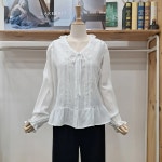 레코브 이중레이스카라블라우스 YS YS LC41F5BL004XWH