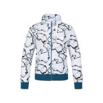 까스텔바작 메쉬 조직 패턴 후드 집업 가디건 BGFMTJ704