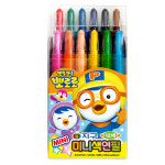 지구화학 지구화학 지구 뽀로로 미니 색연필 12색 샤프식