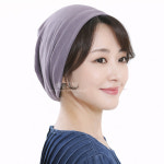 심플리 비니 모자두건 카멜 H2159