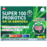 슈퍼100프로바이오틱스 생균17종 유산균 120캡슐