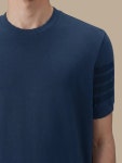 톰브라운 톰브라운 4바 사선 코튼 저지 반팔 티셔츠 MJS303A J0253 415