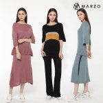마르조 예쎄 2종 랑세 배색 니트 셋업 DH5526752
