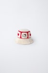 자라 자라 자라 ZARA 헬로키티 크로셰 니트 버킷 모자 SANRIO - 크림 3-6 세 52 cm 971016