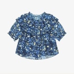 베스띠벨리 보헤미안 러플 플라워 블라우스 G2468