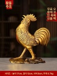 닭 수탉 공예 조형물 엔틱 인테리어 대형 장식품 모형 기본 사이즈 구리 닭