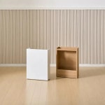 히트가구 착불배송 상세확인 멀티 등받이 틈새 수납장 400 G2155