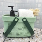 사우나 물놀이 목욕 실리콘 물빠짐 헬스장 바구니