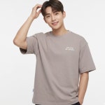 내셔널지오그래픽 내셔널지오그래픽 남성 소로나 쿨 그리핀 세미오버핏 반팔 티셔츠 OAK 90