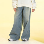 제이씨비 사이드절개와이드데님 팬츠 A145