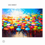 보석비즈십자수 우산 아트 예술 잼보석 대형 1개 80 x 60 Cm JAM300027