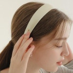 가죽 하트 볼드 헤어밴드 h0954