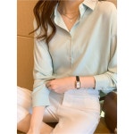 루즈핏 밴딩 깔끔 셔츠 소매 SNY-0054