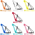 BXT 27 5er MTB 탄소 산악 자전거 프레임 135x QR 또는 142x12 스루 액슬 디스크 BSA 03 15 5 inch 07 Color-C Matte