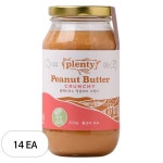 플렌티 Plenty 플랜티푸드 땅콩버터 크런치 500g 12개