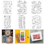 클리어 스탬프 커팅 다이 마우스 개 주전자 DIY Scrapbooking 앨범 카드 용 실리콘 투명 Decora 만들기 D H6351