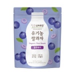 매일유업 상하목장 유기농 쌀과자 블루베리