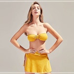 큰언니작은언니샵 체형커버 여성 비키니 상큼 풀빌라 바캉스 코디아이템 R03WA5F955