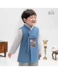 금동이 금동이한복 남바다사각보 아동한복 남아한복