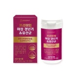 헬시다움 프리미엄 여성 갱년기 & 유산균 450mg x 60캡슐