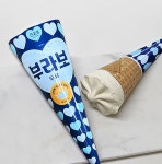 부라보콘 COOL 해태제과 우유맛아이스크림 부라보 콘 우유 24개 1박스 부라보콘스트로우유