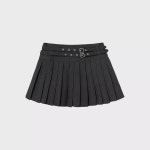 에잇세컨즈 핀스트라이프 벨트 스커트 356427SB53