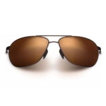 마우이짐 Maui Jim 캐슬스 더블 브릿지 메탈 호피무늬 선글라스 마우이짐 템플 155029445