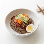 메밀 비빔냉면 1인분 250g x 10개 개별포장 면사리 양념장 김스프