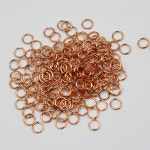 비즈 부자재 오링 0 7x5mm 10g 로즈골드 900125