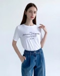 미센스숙녀복;에꼴리에주니어 | 에꼴드파리 (미센스)면모달 레터링 티셔츠 SP203ZMB64TSP203Z