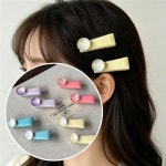 ZMBIRD 여성용 컬러구슬 헤어핀 머리핀 8PCS H6593