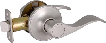 디자인 하우스 스프링데일 통로 옷장 문 레버 새틴 니켈 1개 1팩 Satin Nickel 1 Count Pack of 1 Passage 700484